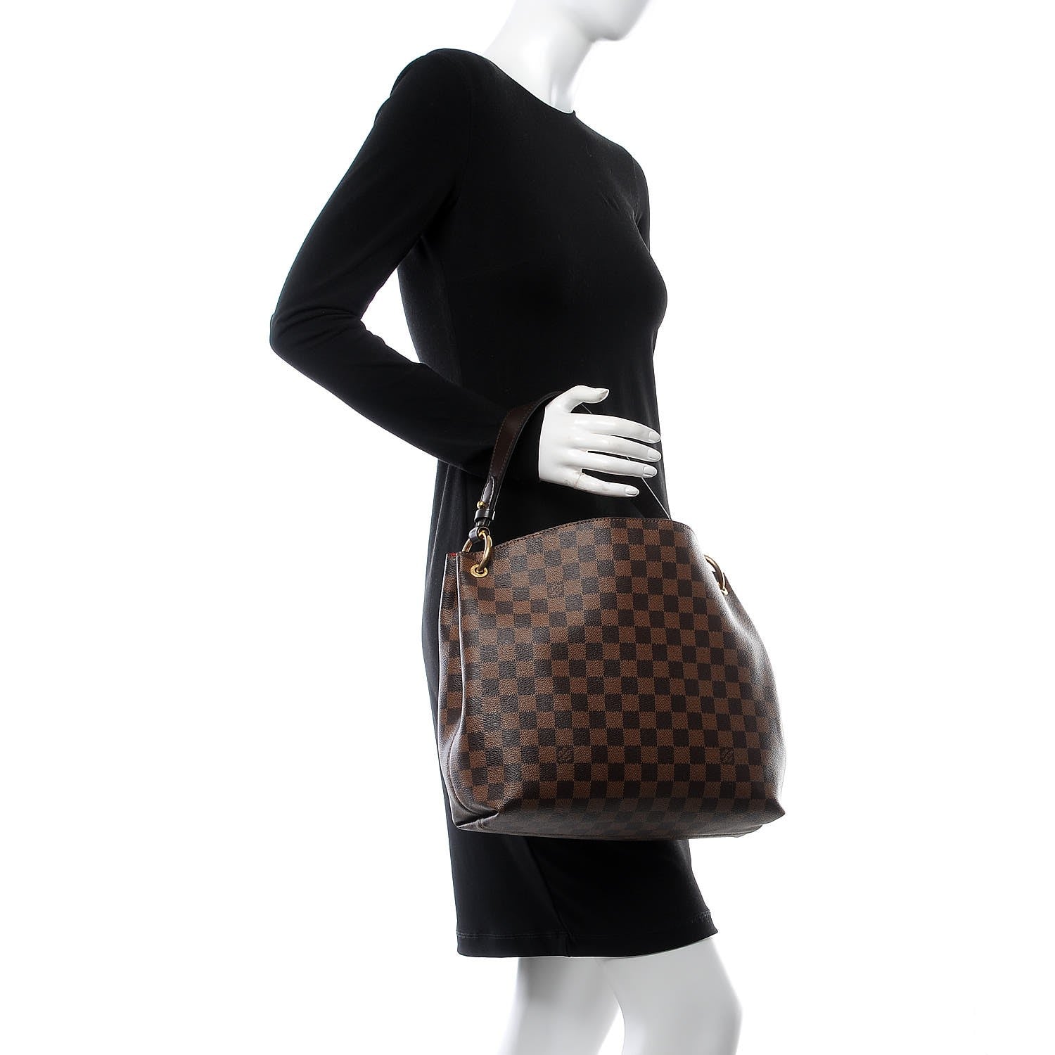 Louis Vuitton Damier Ebene Graceful PM 2 of 9