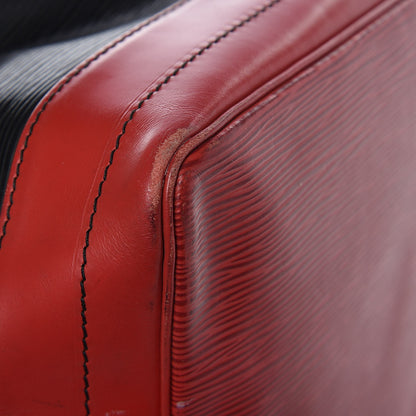 Louis Vuitton Epi Noe Black Red 9 of 11