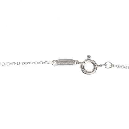 Tiffany Sterling Silver 1837 Circle Pendant Necklace 5 of 5