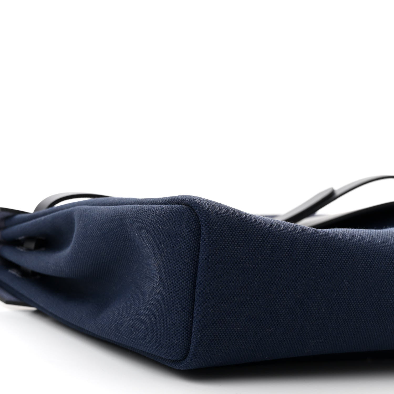 Hermes Military Toile Vache Hunter Herbag Zip 39 MM Bleu Saphir Blue Indigo 9 of 11