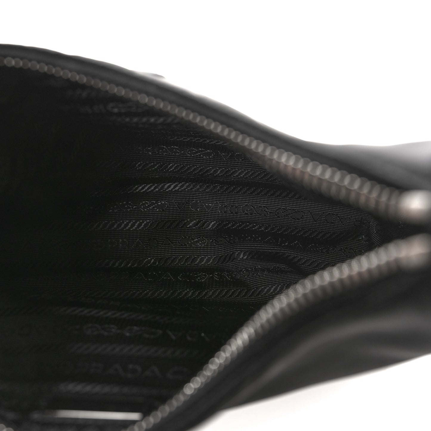 Tessuto Nylon Saffiano Mini Re-Edition 2005 Bag Black