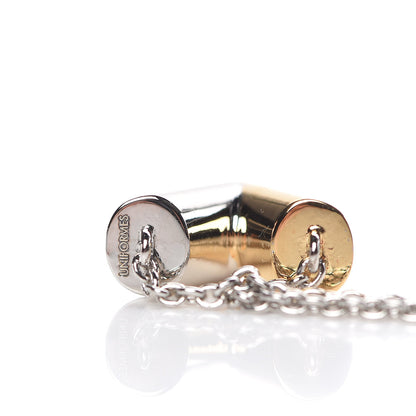 Louis Vuitton Essential V Necklace Silver 5 of 6