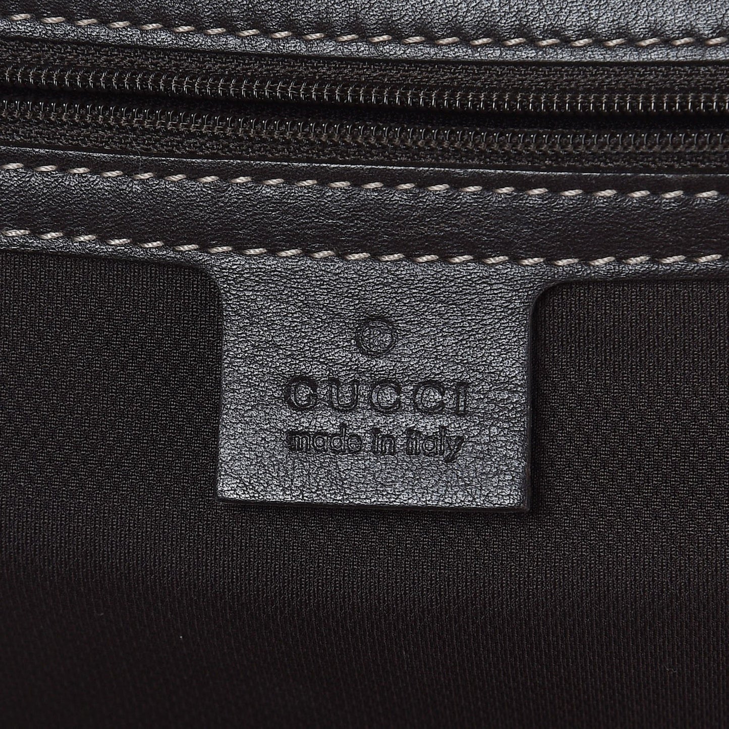 GG Plus Monogram Small Interlocking G Trolley Brown