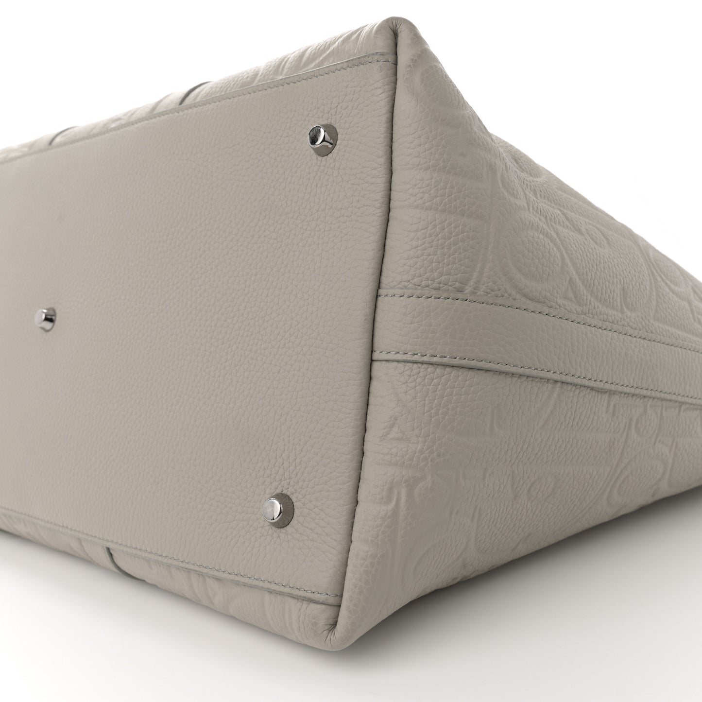 Grained Calfskin Embossed Dior Gravity Weekender 40 Beige