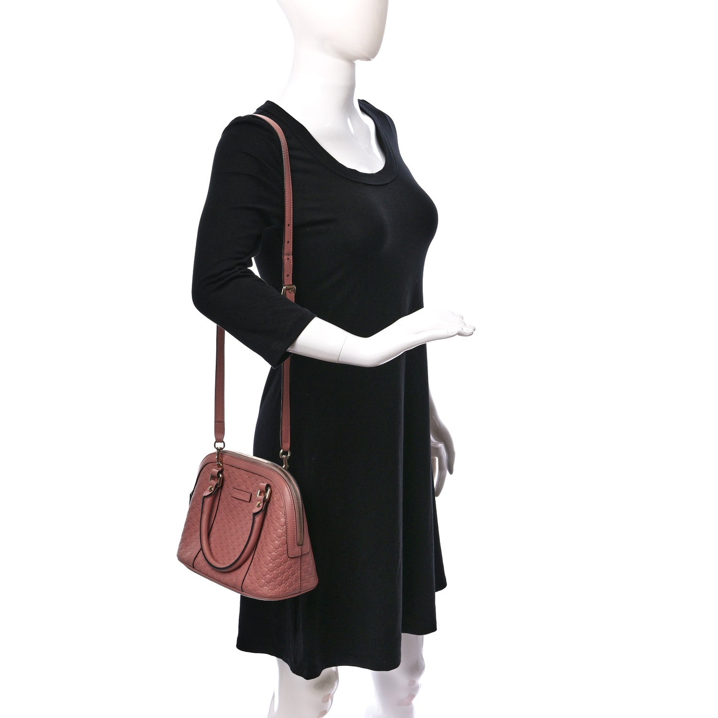 Microguccissima Mini Dome Bag Soft Pink