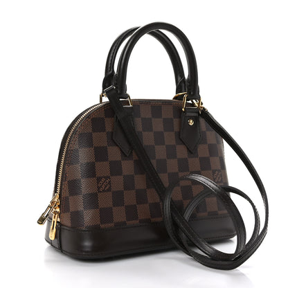 Louis Vuitton Damier Ebene Alma BB 3 of 8