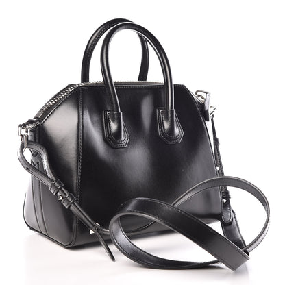 Givenchy Shiny Lord Calfskin Mini Antigona Black 3 of 11
