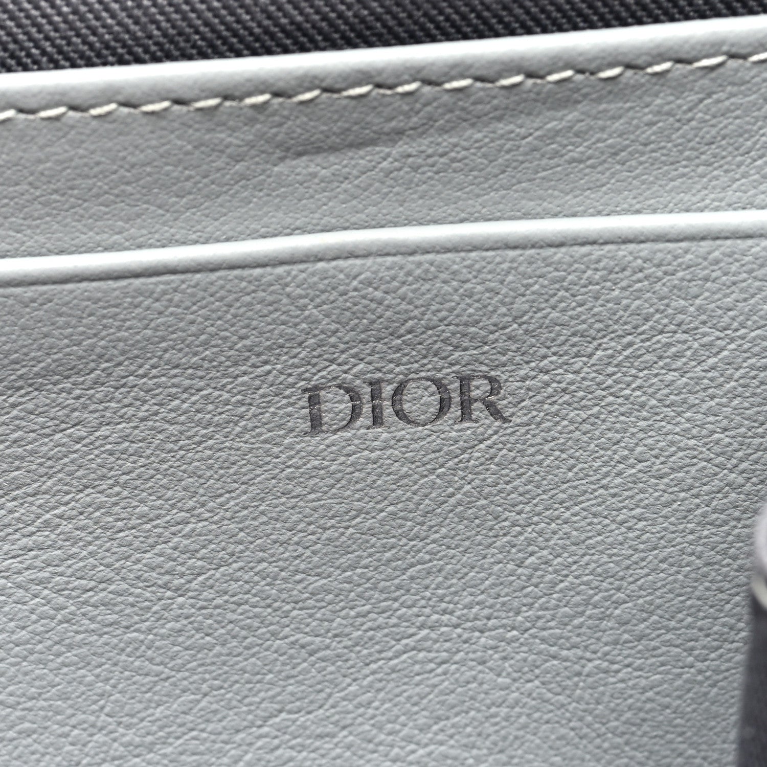 Christian Dior Coated Canvas CD Diamond Messenger Pouch Grey 7 of 10