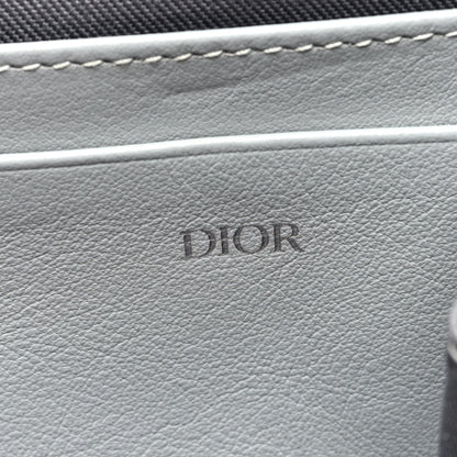 Christian Dior Coated Canvas CD Diamond Messenger Pouch Grey 7 of 10
