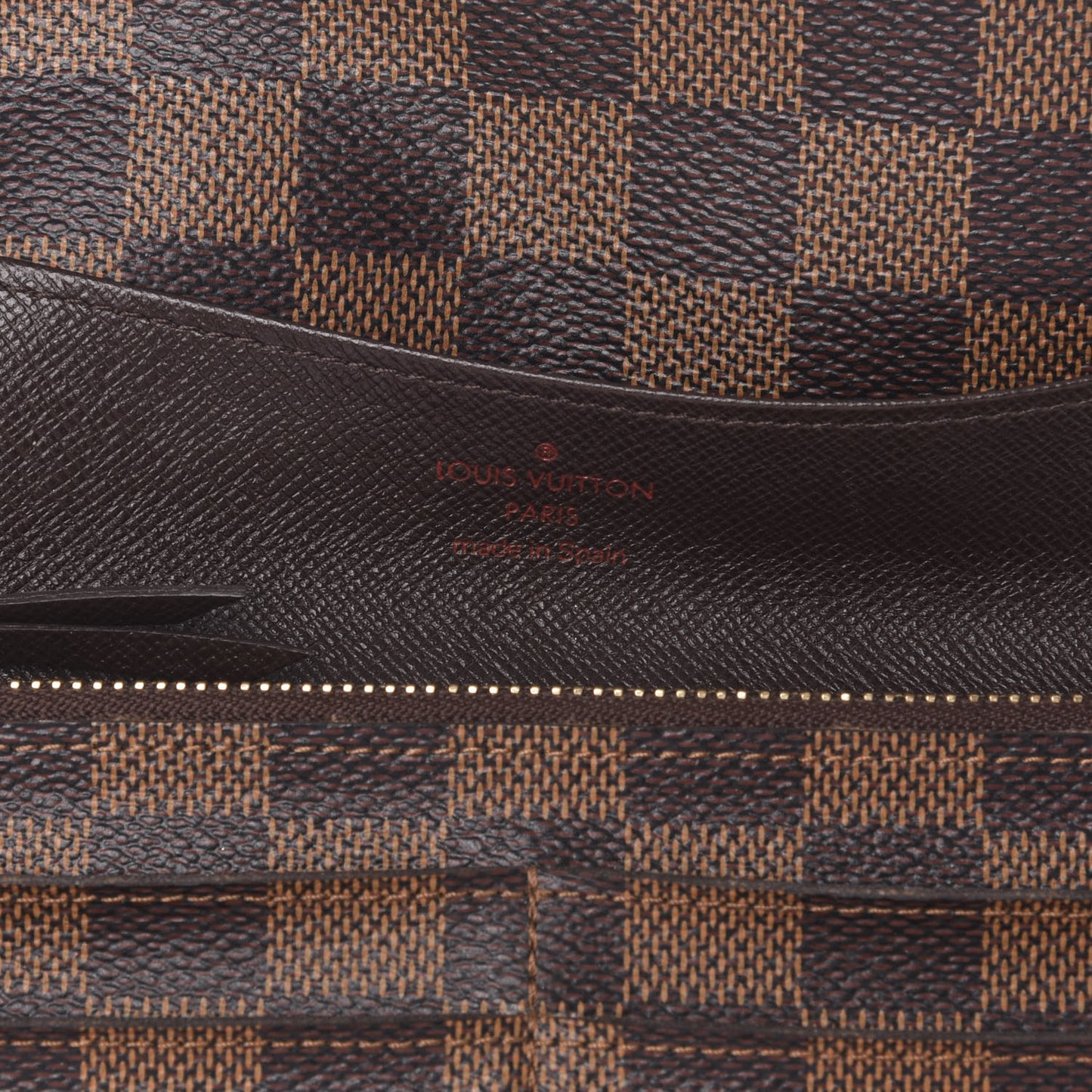 Damier Ebene Emilie Wallet