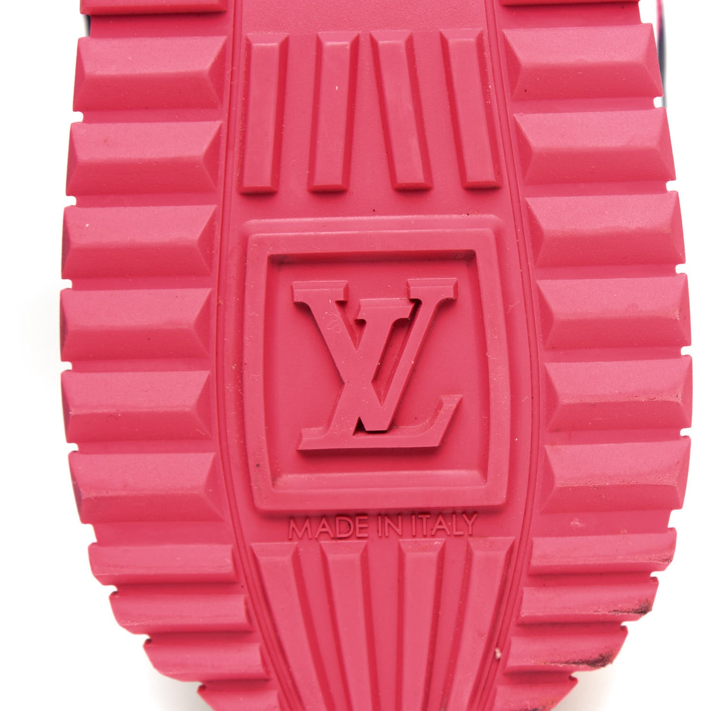 Calfskin Run Away Sneakers 37.5 Framboise Pink