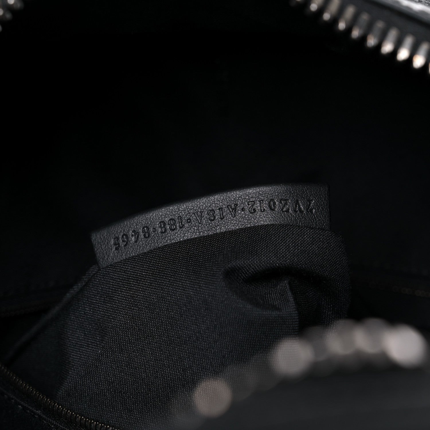 Fendi Vitello Grace FF 1974 Embossed Backpack Black 6 of 22