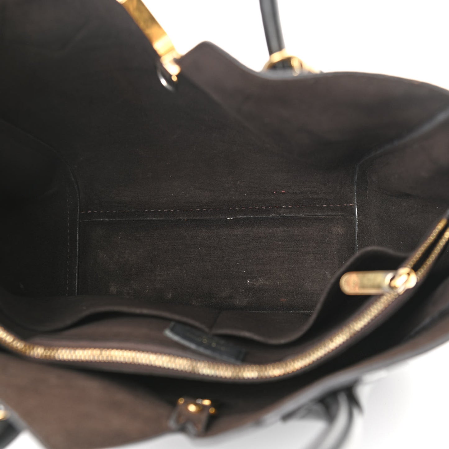 Calfskin Monogram Kimono Tote PM Black