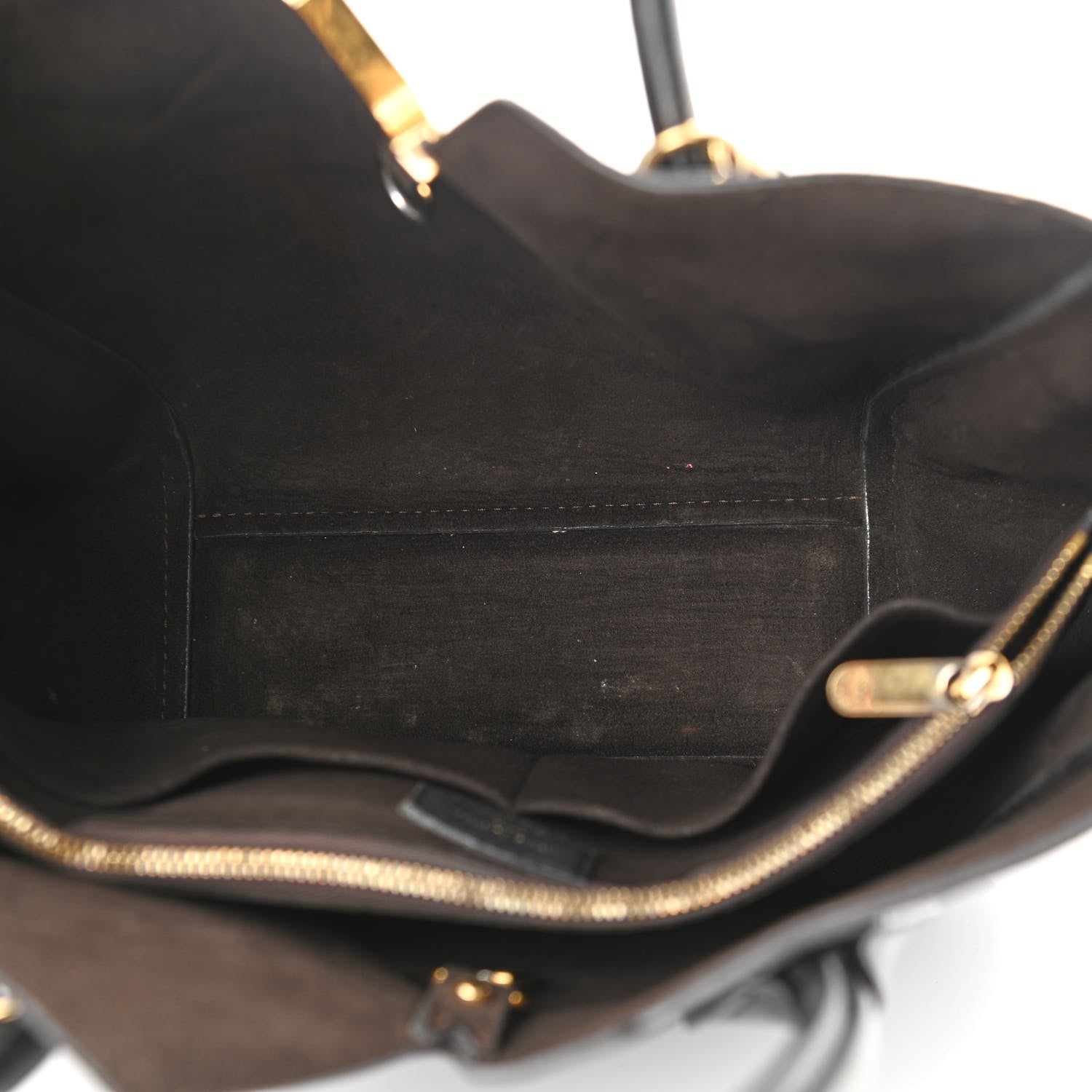 Louis Vuitton Calfskin Monogram Kimono Tote PM Black 5 of 12