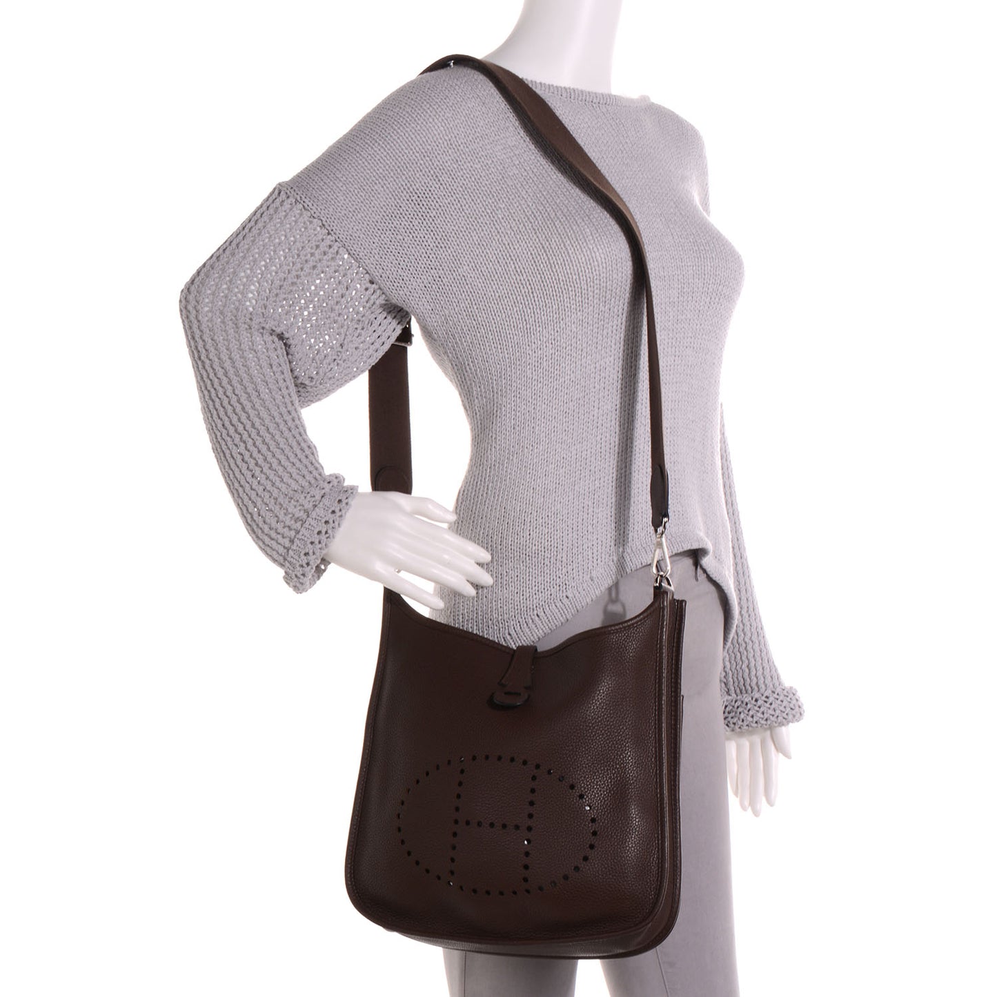 Taurillon Clemence Evelyne III PM Chocolate