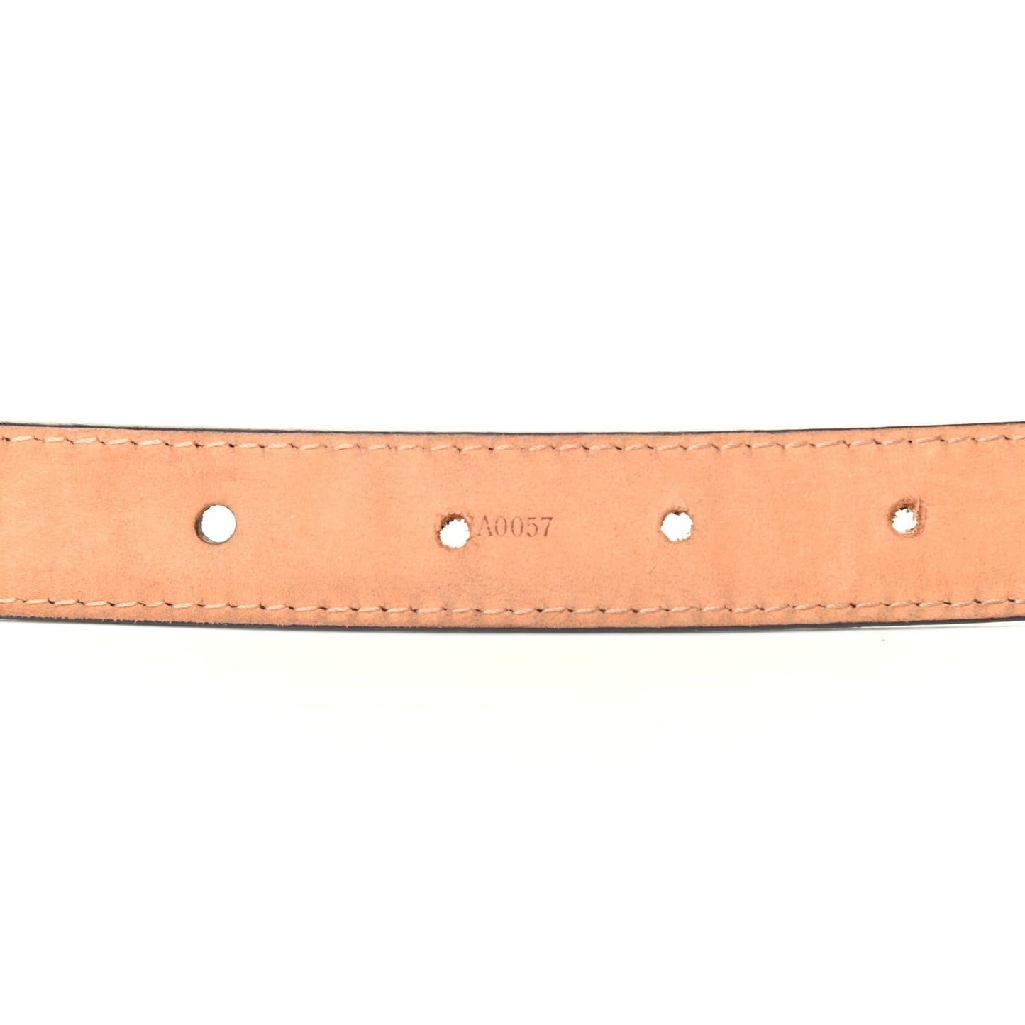 Calfskin Monogram 30mm LV Initiales Belt 95 38 Black