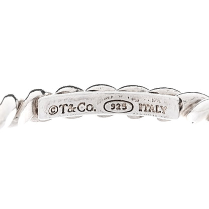 Tiffany Sterling Silver Twist Rope Ring 52 6 4 of 4