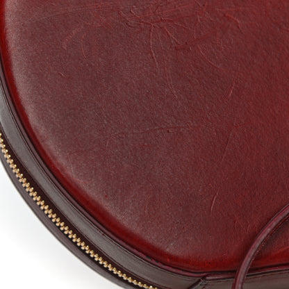 Mansur Gavriel Calfskin Circle Crossbody Bag Burgundy 15 of 21