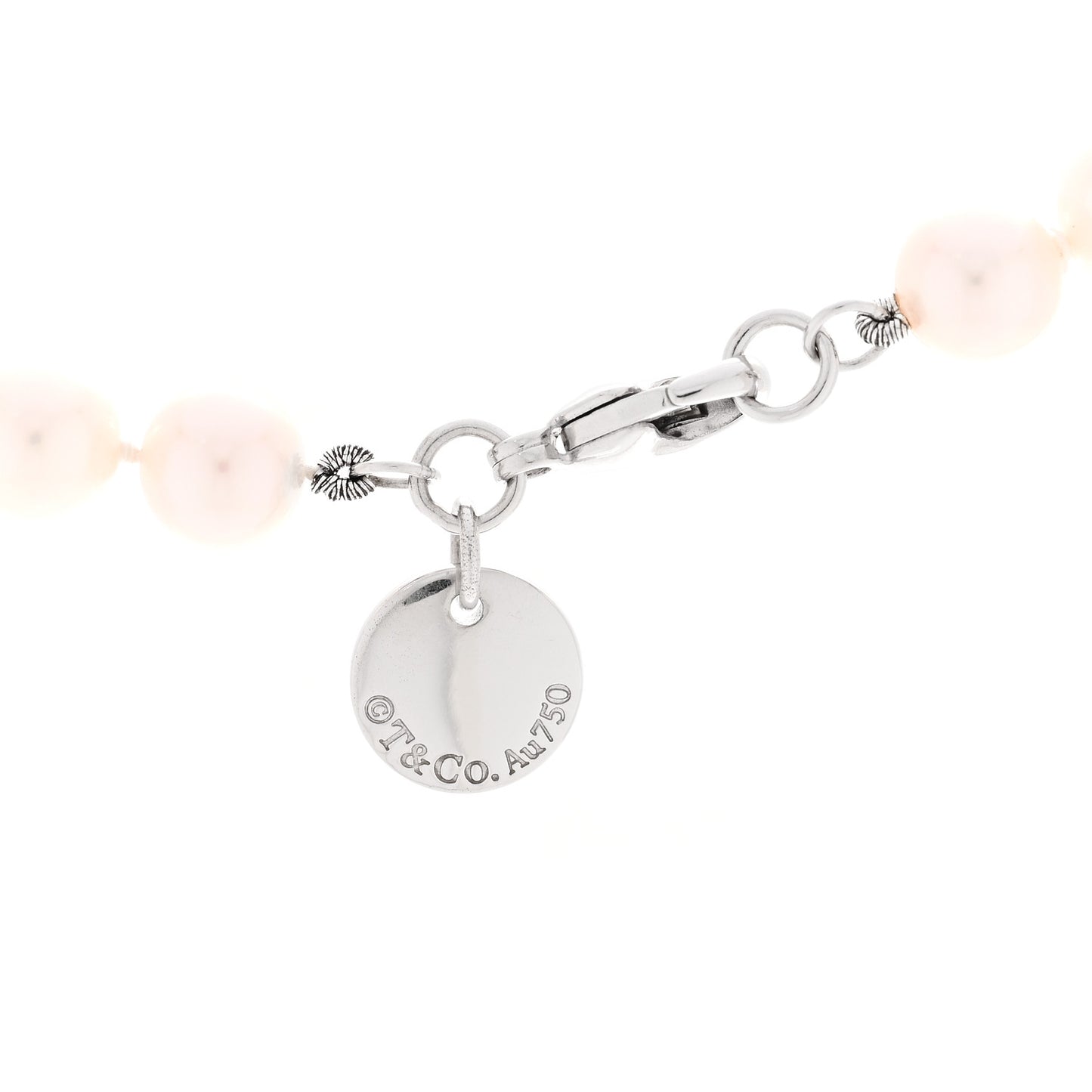 18K White Gold Akoya Pearl 6.5-7mm Essential Necklace