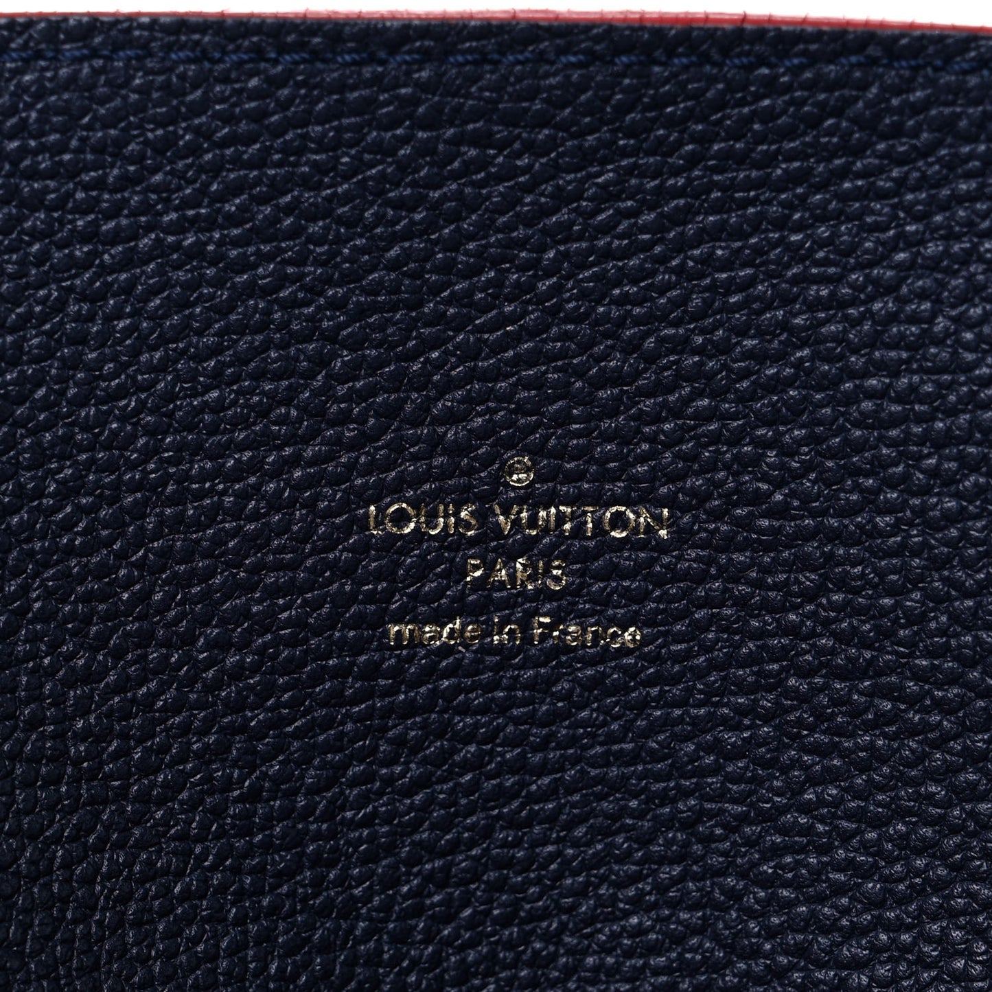 Empreinte Melie Marine Rouge