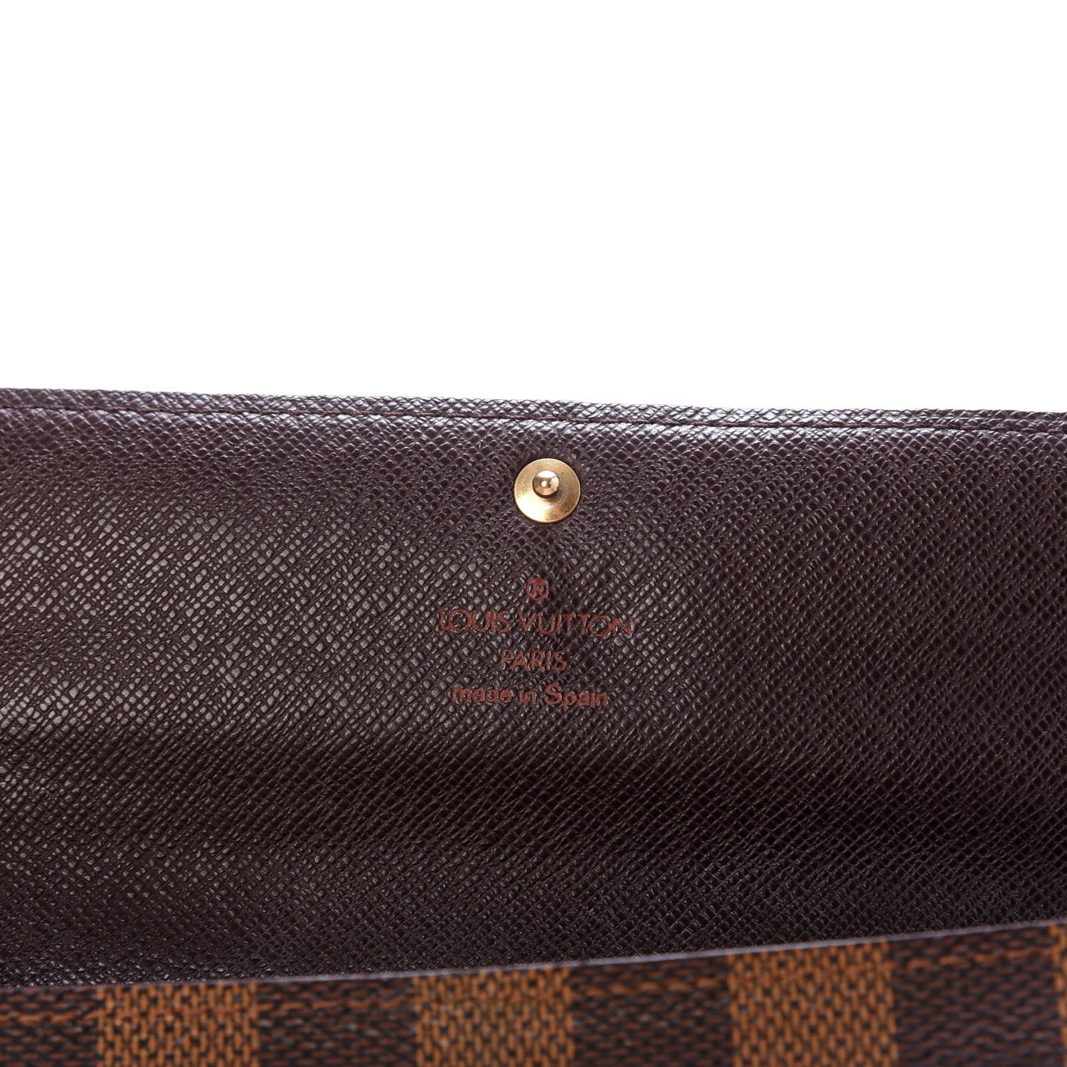 Louis Vuitton Damier Ebene Porte-Monnaie Wallet 6 of 6