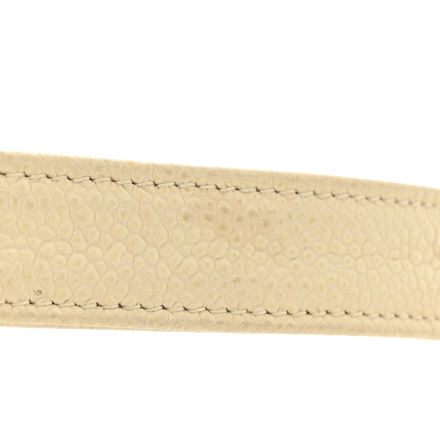 Caviar Quilted Envelope Flap Crossbody Light Beige