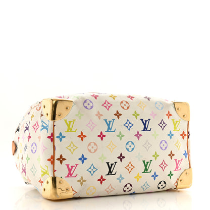 Louis Vuitton Monogram Multicolor Speedy 30 White 4 of 15