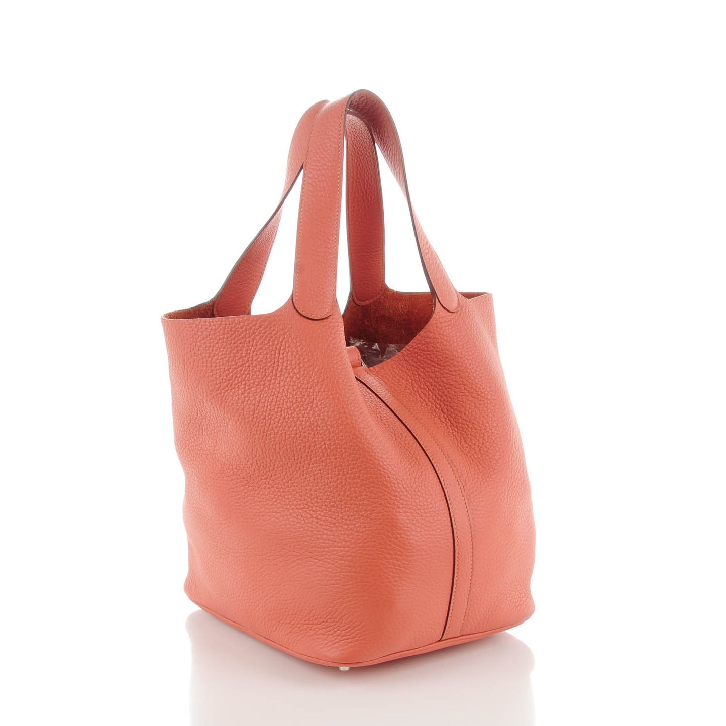 Taurillon Clemence Picotin Lock 26 GM Rose Thè