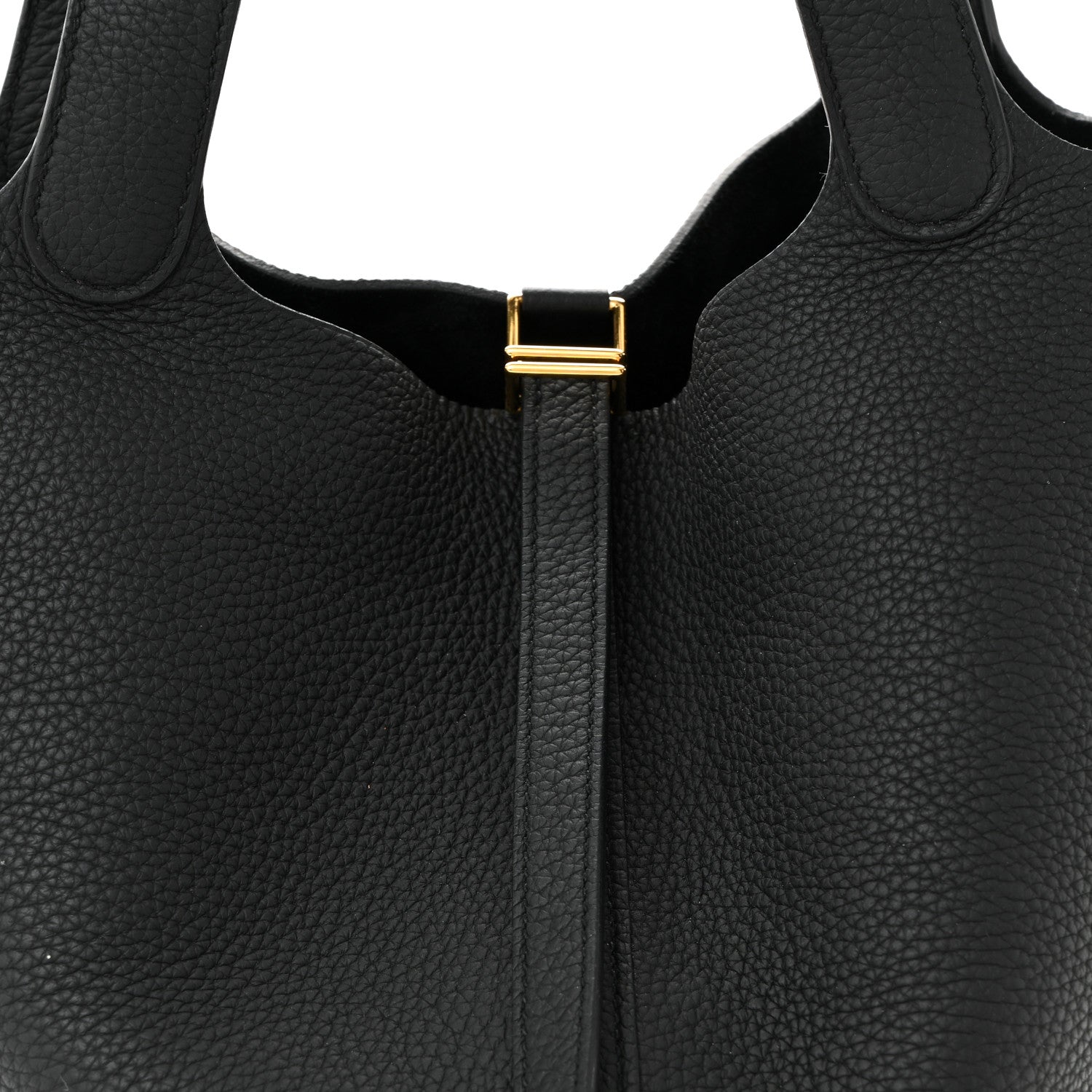 Hermes Taurillon Clemence Picotin Lock 22 MM Black 8 of 10