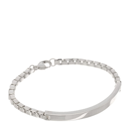 Tiffany Sterling Silver Venetian Link ID Bracelet 1 of 3