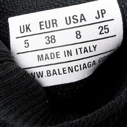 Balenciaga Technical 3D Recycled Knit Bi-Color Womens Speed 2.0 Transparent Sole Sneakers 38 Black Light Pink 8 of 9