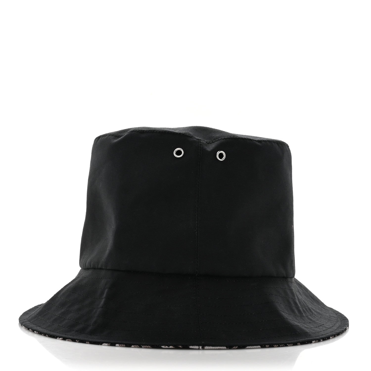Christian Dior Oblique Reversible Teddy-D Brim Bucket Hat 58 Black 11 of 13