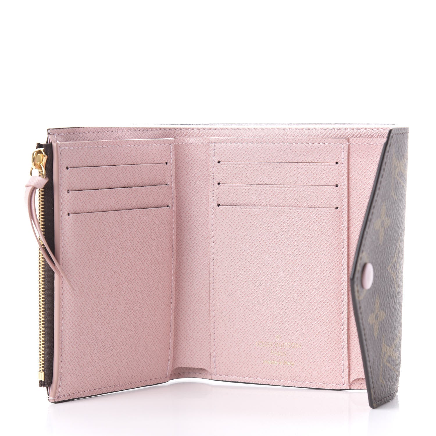 Louis Vuitton Monogram Victorine Wallet Rose Ballerine 5 of 10