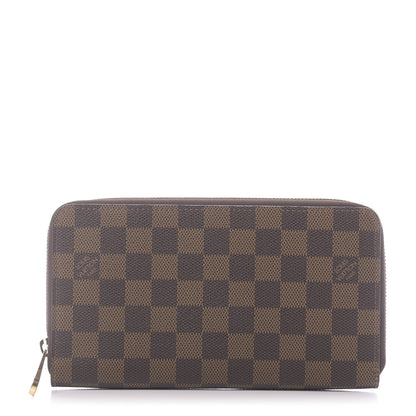 Louis Vuitton Damier Ebene Zippy Organizer Wallet 1 of 10