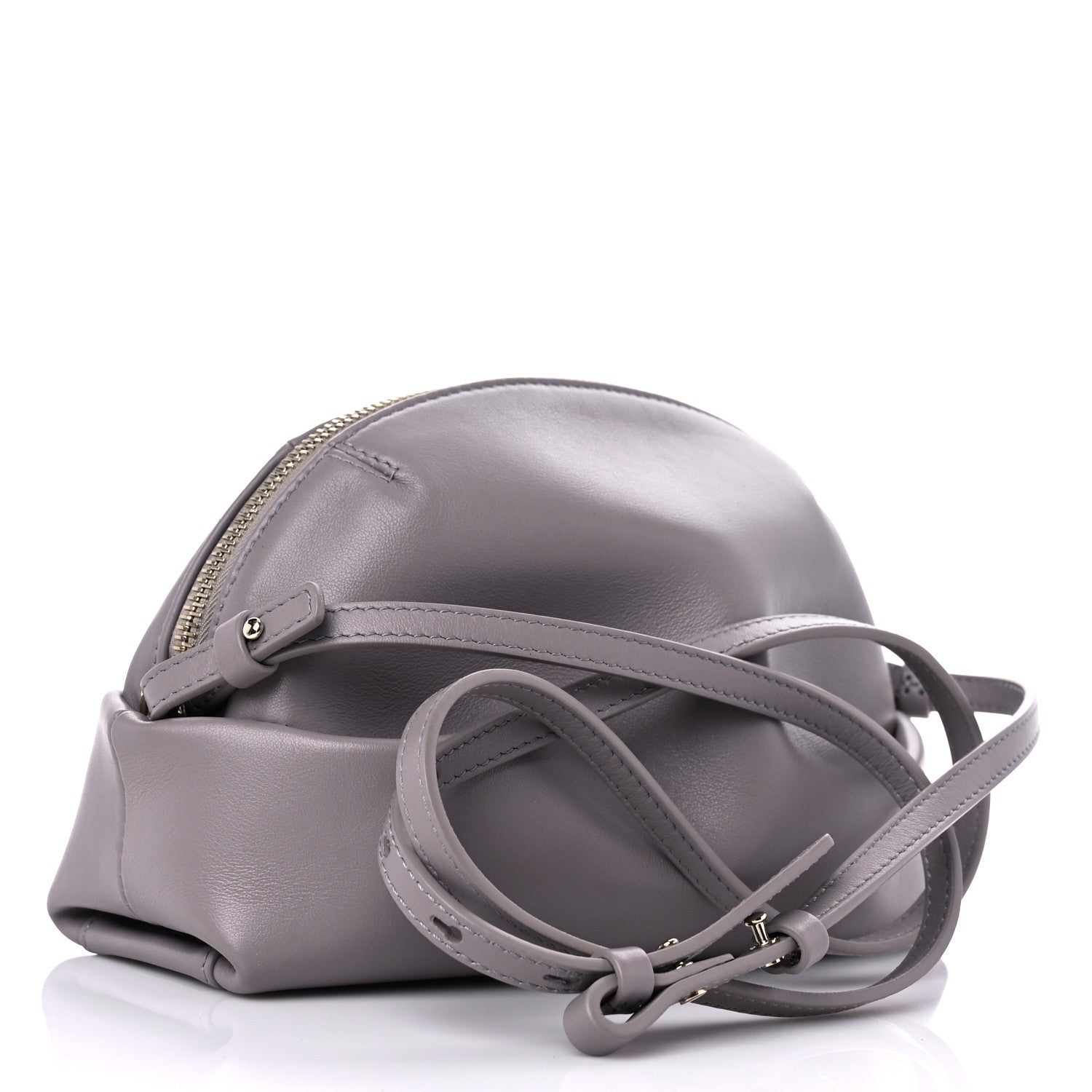 Chloe Calfskin Mini Judy Shoulder Bag Cashmere Grey 3 of 11
