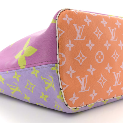 Louis Vuitton Monogram Giant Neverfull MM Pink Lilac 8 of 12