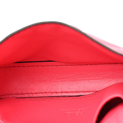 Fendi Nappa Matisse FF Embossed Nano Baguette Charm Lampone 5 of 15