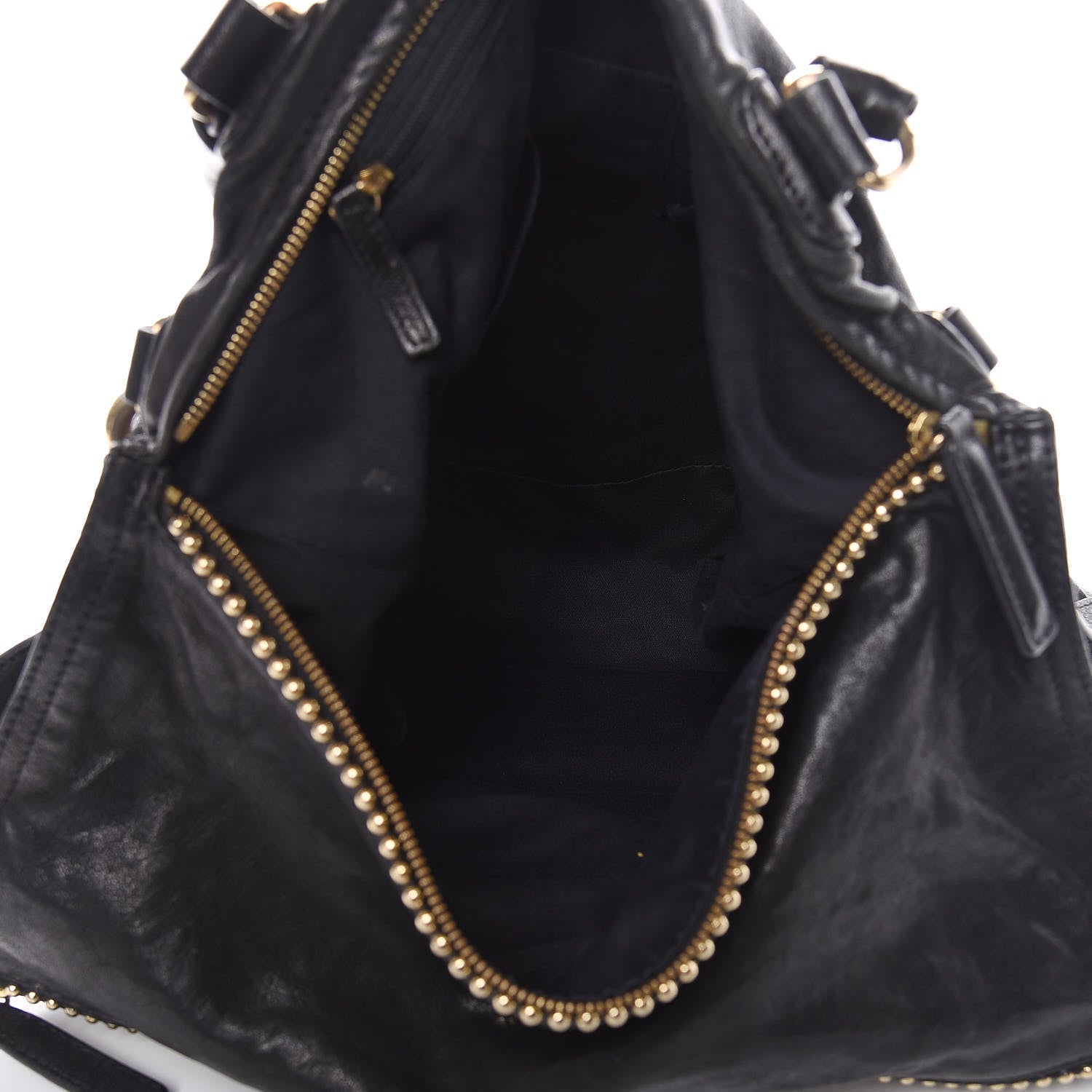 Givenchy Washed Lambskin Large Studded Pandora Black 5 of 10