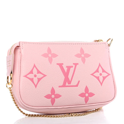 Louis Vuitton Empreinte Monogram Giant By The Pool Mini Pochette Accessories Bouton De Rose 2 of 4
