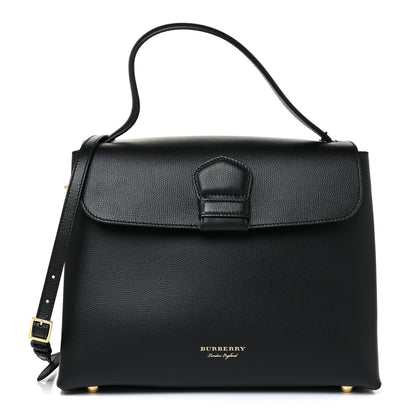 Burberry Derby Calfskin House Check Medium Camberley Black 1 of 10