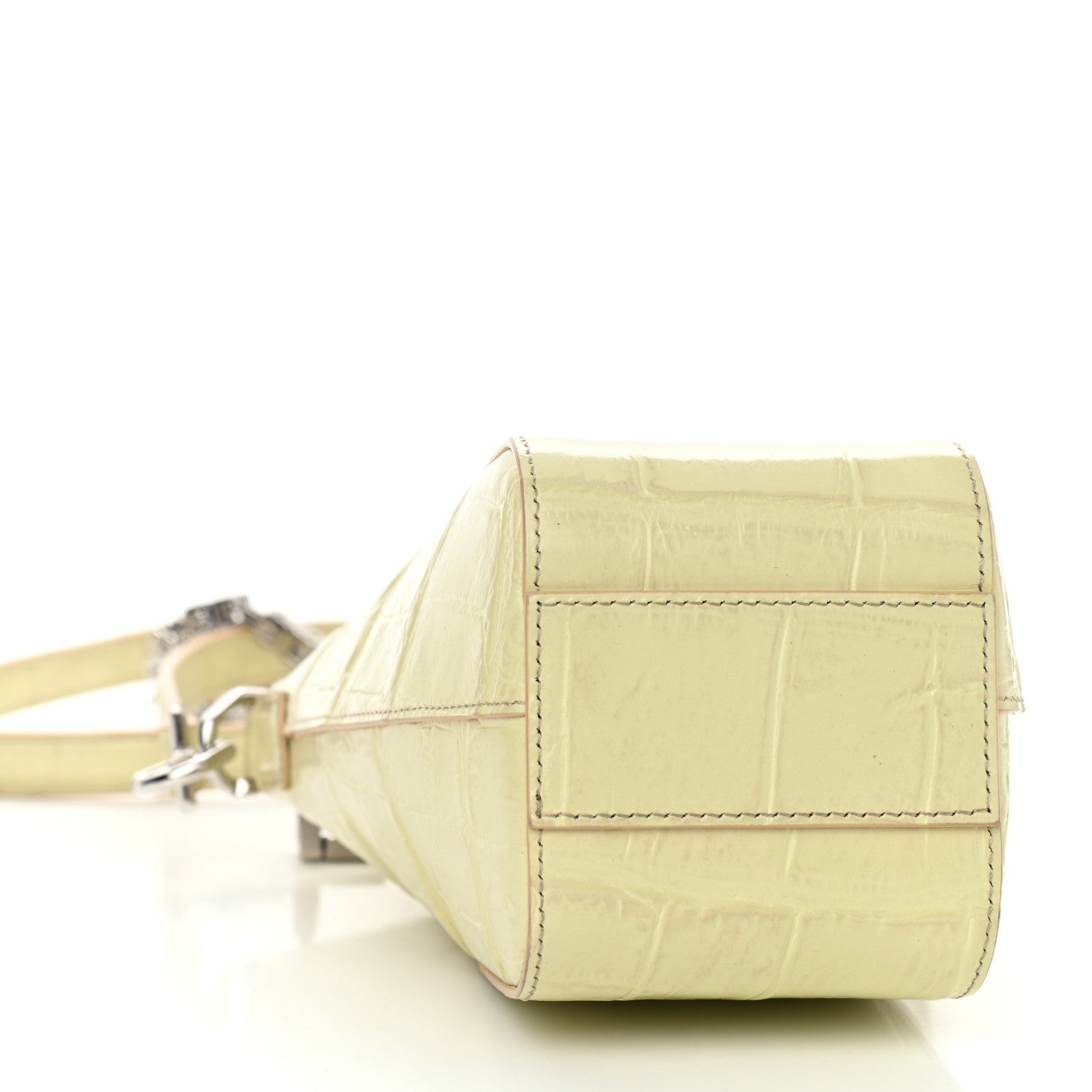 Givenchy Calfskin Crocodile Embossed Mini Vertical Antigona Natural 9 of 11