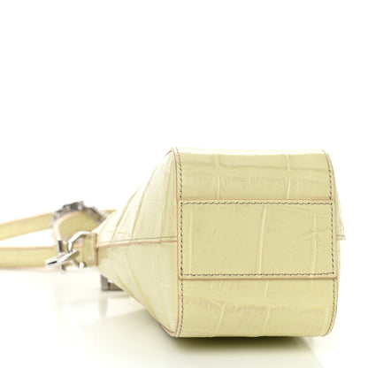 Givenchy Calfskin Crocodile Embossed Mini Vertical Antigona Natural 9 of 11