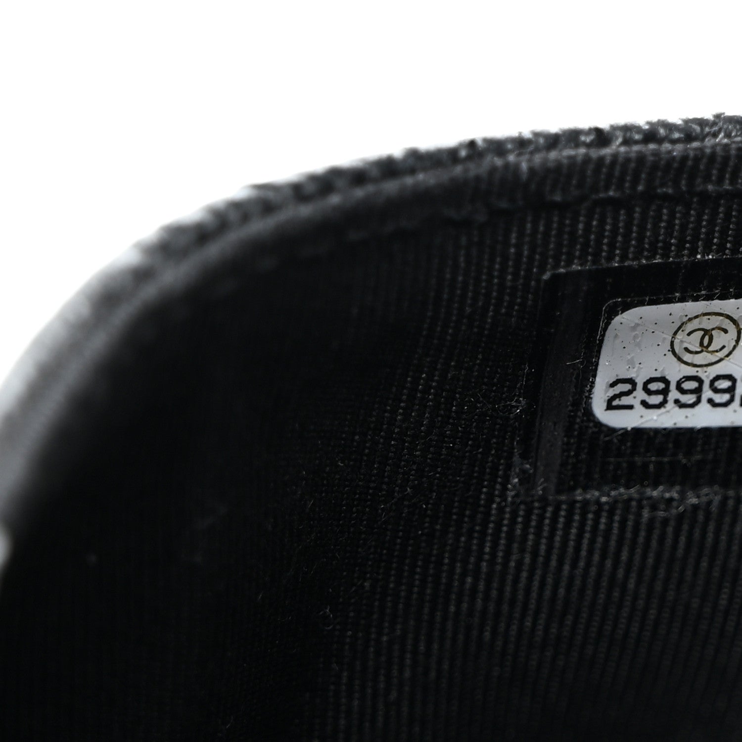 Chanel Caviar Quilted CC Zip Card Holder Black 8 of 8