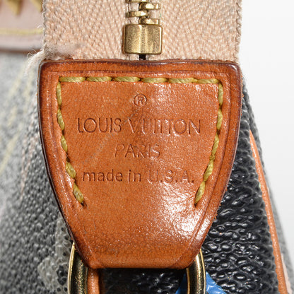 Louis Vuitton Monogram Multicolor Pochette Accessories Black 6 of 7