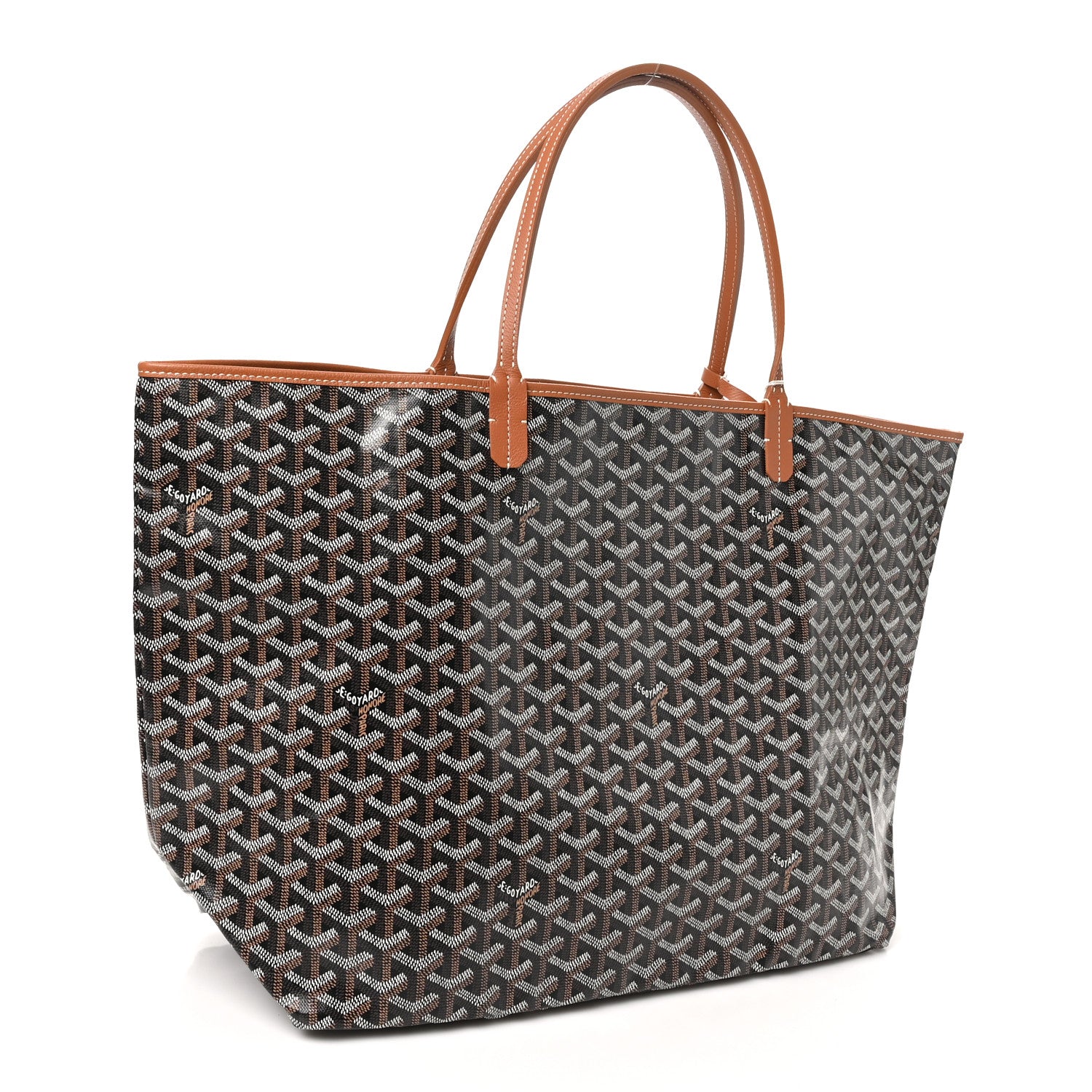 Goyard Goyardine Saint Louis GM Black Gold 4 of 11