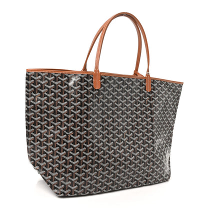 Goyard Goyardine Saint Louis GM Black Gold 4 of 11