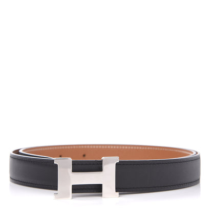 Hermes Swift Epsom 24mm Mini Constance H Belt 85 Black Gold 1 of 6
