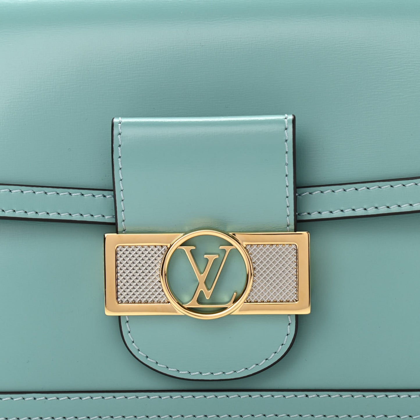 Smooth Calfskin Dauphine Mini Blue