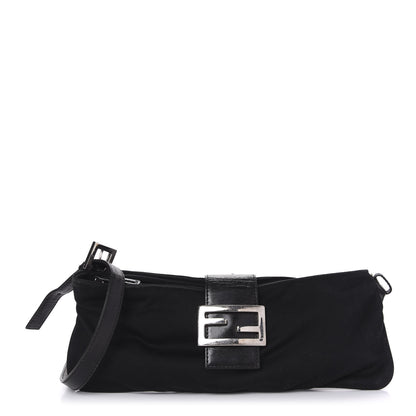 Fendi Neoprene Baguette Black 1 of 11