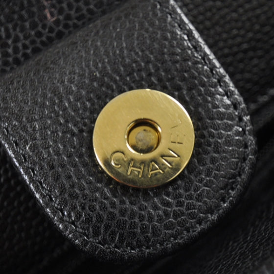 Chanel Caviar Petit Shopping Tote PST Black 1 of 2